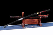 "Storm Wave" T10 Clay-Tempered Katana #029"Storm Wave" T10 Clay-Tempered Katana #029
