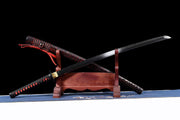 "Storm Wave" T10 Clay-Tempered Katana #029"Storm Wave" T10 Clay-Tempered Katana #029