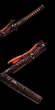 "Storm Wave" T10 Clay-Tempered Katana #029"Storm Wave" T10 Clay-Tempered Katana #029