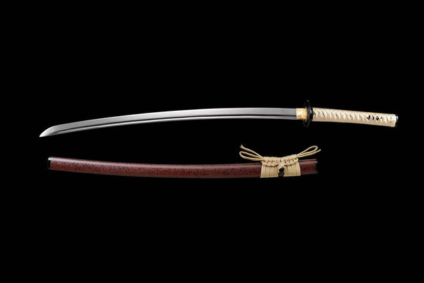 "Premium Samurai Sword w/ Red Scabbard - Model 012"