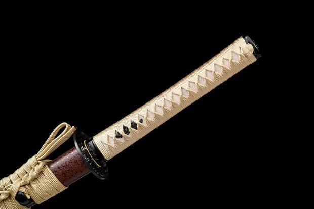 "Premium Samurai Sword w/ Red Scabbard - Model 012"