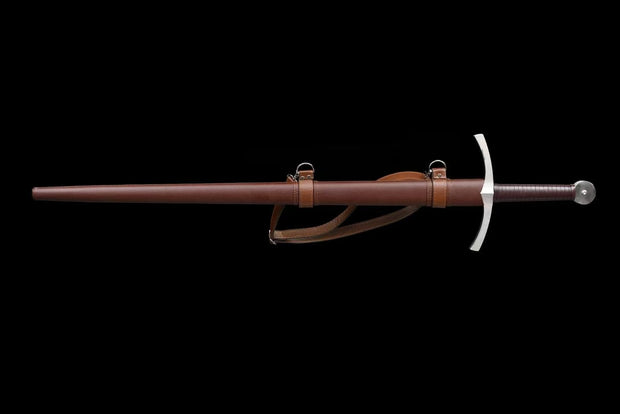 Tiger Grip Hand-and-a-Half Knight Sword - Model 014