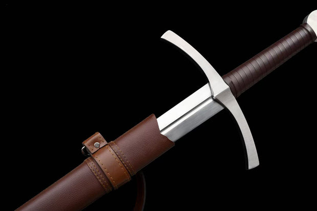 Tiger Grip Hand-and-a-Half Knight Sword - Model 014