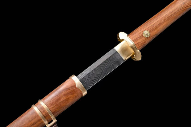 **Product Name:** Twist-Forged Tang Dynasty Sword - No-Frills Edition-015