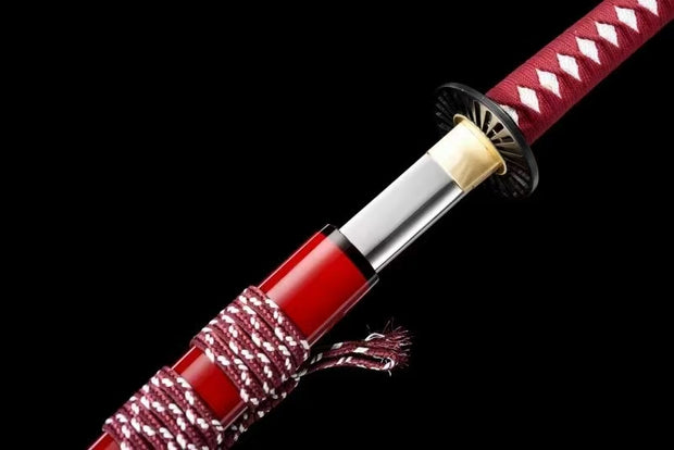 Chrysanthemum Katana - High Manganese Steel Samurai Sword-19