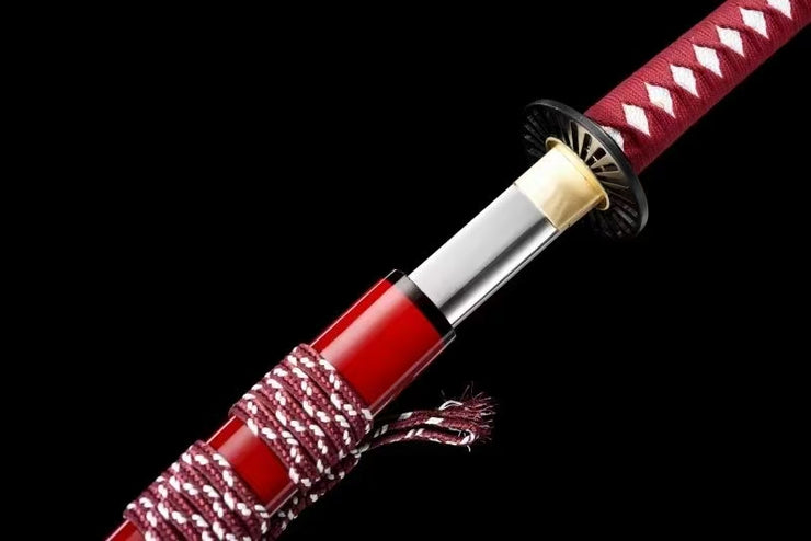 Chrysanthemum Katana - High Manganese Steel Samurai Sword-19