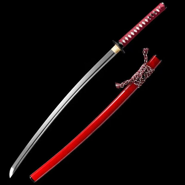 Chrysanthemum Katana - High Manganese Steel Samurai Sword-19