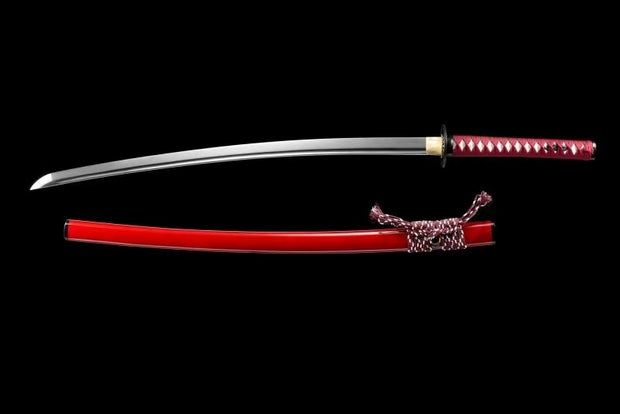 Chrysanthemum Katana - High Manganese Steel Samurai Sword-19