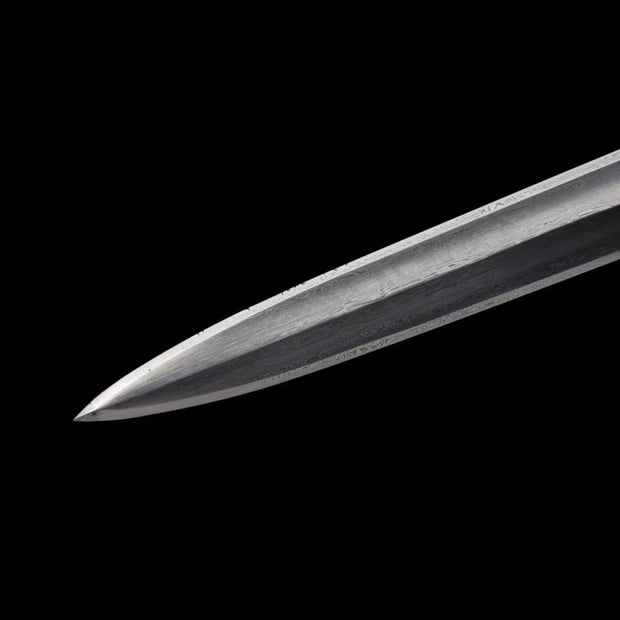 Nebula katana AISO234 Patterned Steel Tile Western Sword