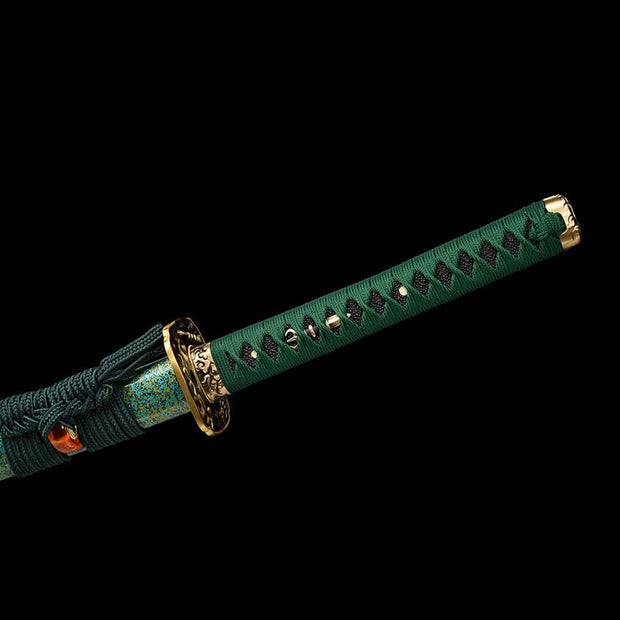 Nebula katana WIOQ009 green one sword