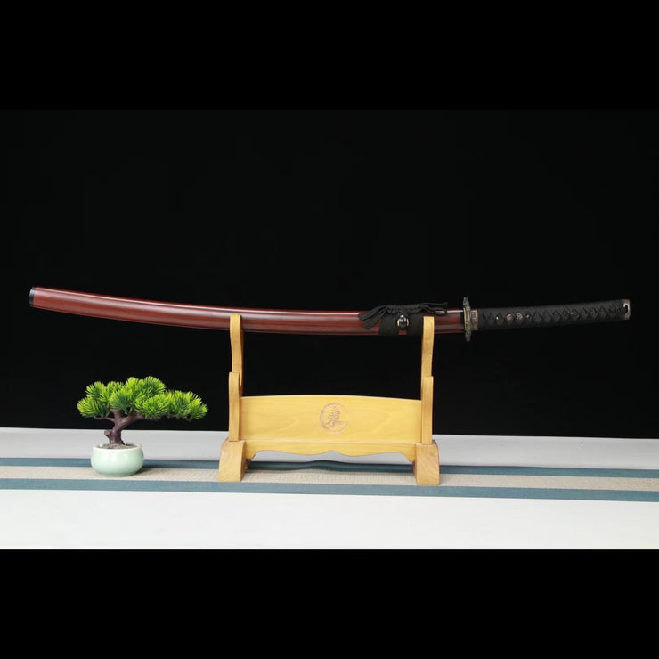 Nebula katana WPQE345 Red Dance 1095 steel blade