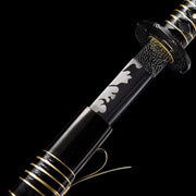 Nebula katana HHWI009 The black and gold samurai