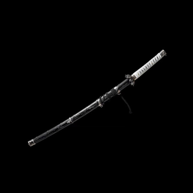 Black Undead Chopper Samurai Sword